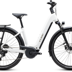 CUBE Touring Hybrid ONE 600 - metallicwhite'n'chrome