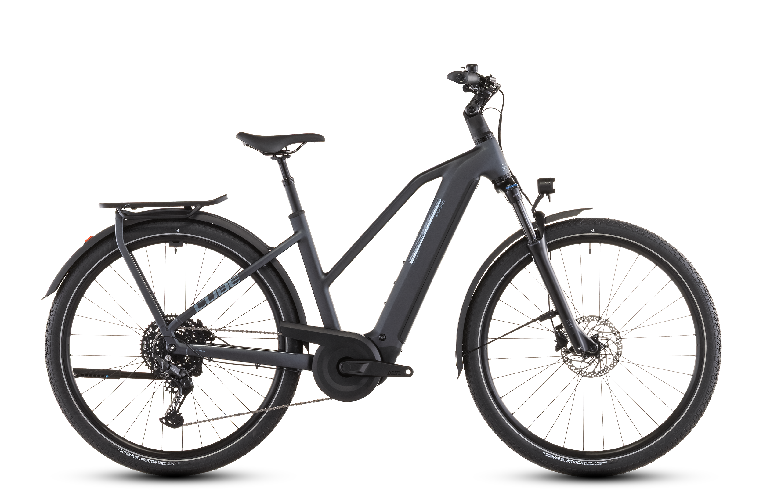 CUBE Kathmandu Hybrid ONE 800 metallicgrey'n'grey