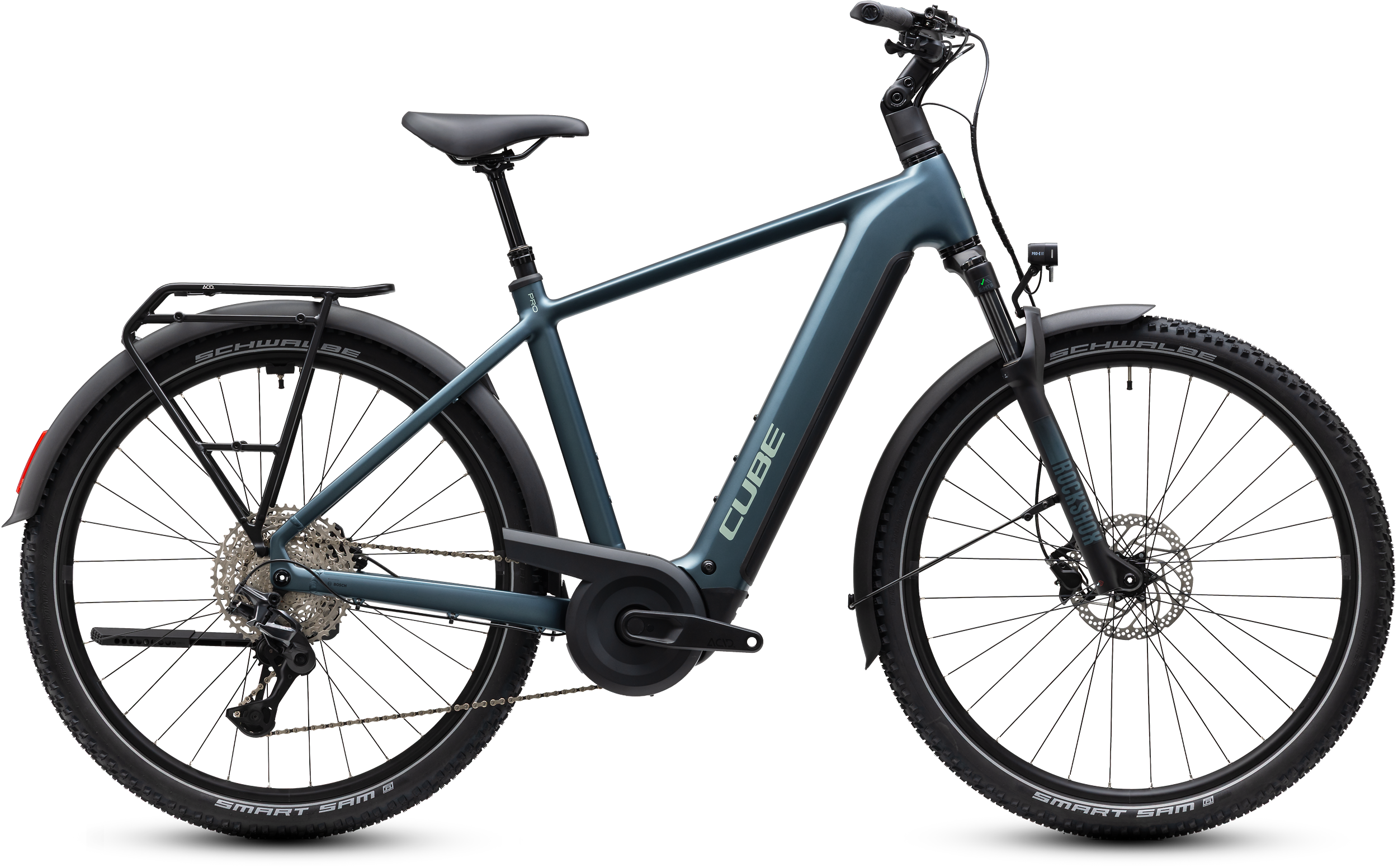 CUBE Nuride Hybrid Pro 800 - deepteal'n'blue