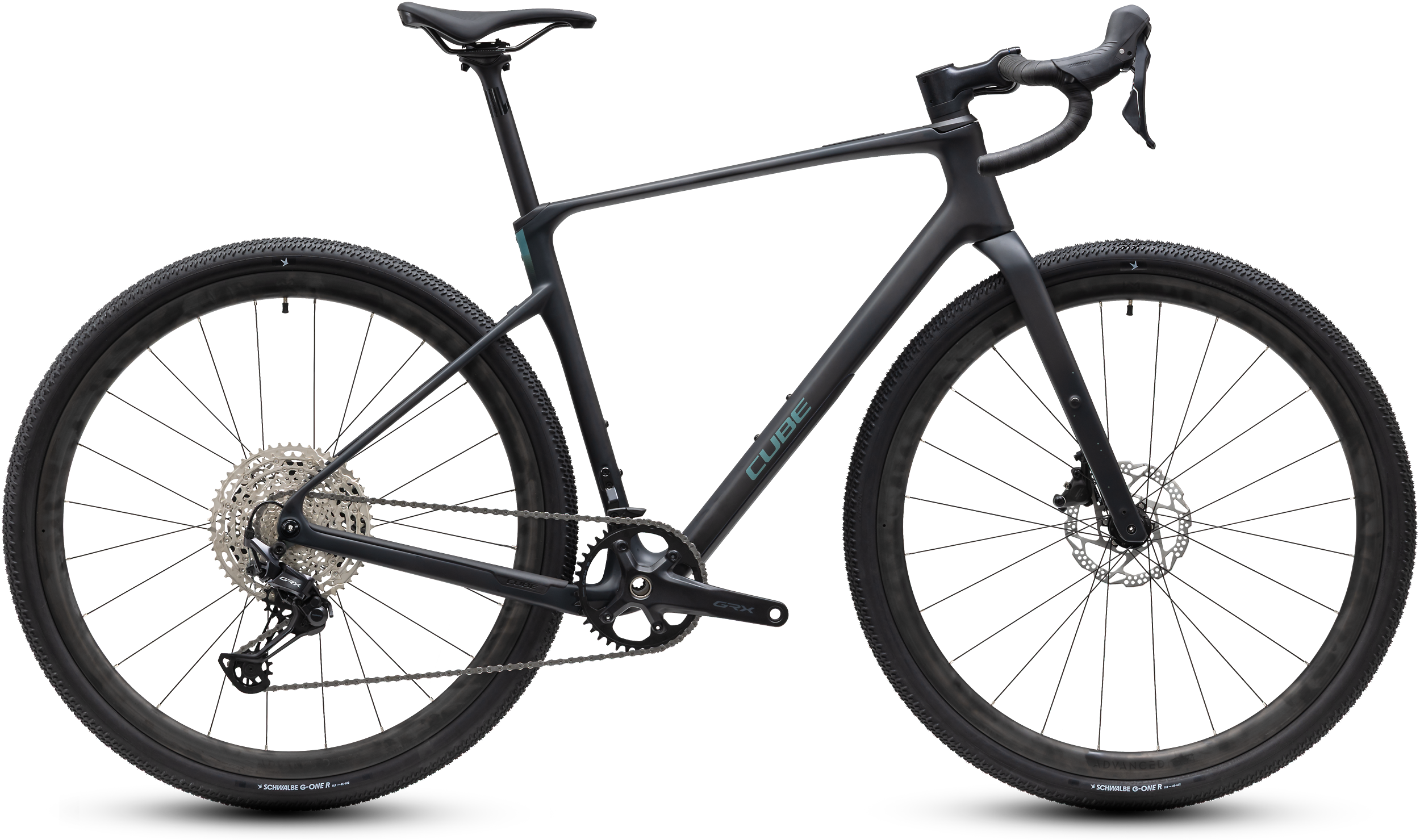 CUBE Nuroad C:62 ONE - carbon'n'shiftverde