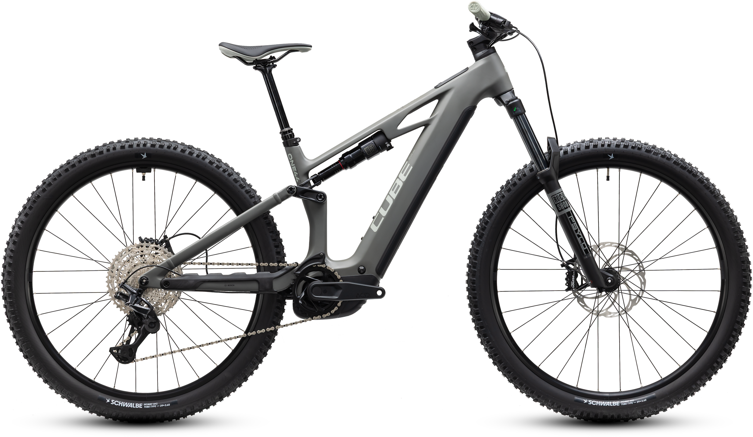 CUBE Stereo Hybrid ONE44 HPC Pro 800 - oldgrey'n'black