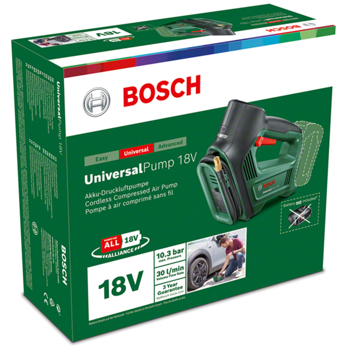 Bosch Akku-Luftpumpe UniversalPump 18V Solo in Brandenburg